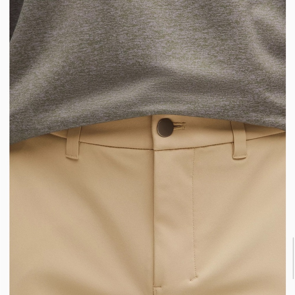 Men’s LULULEMON ABC Classic Fit Trouser Tan 30x29 - Picture 6 of 11